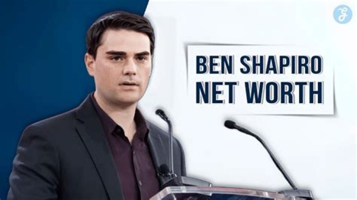 Unveiling The Wealth And Success Of Ben Shapiro